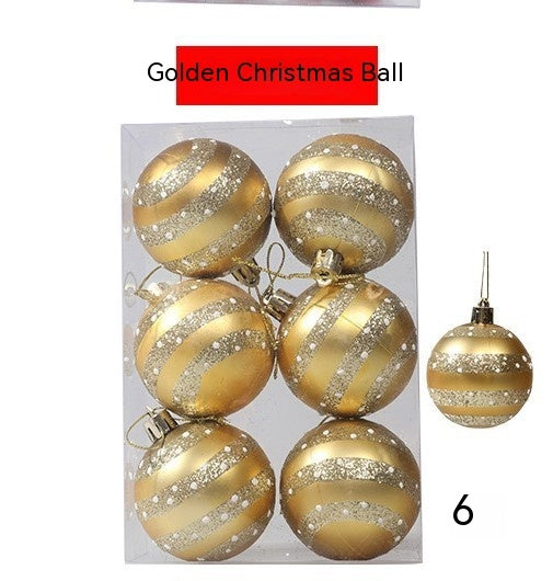 6cm Christmas Balls Arrangement