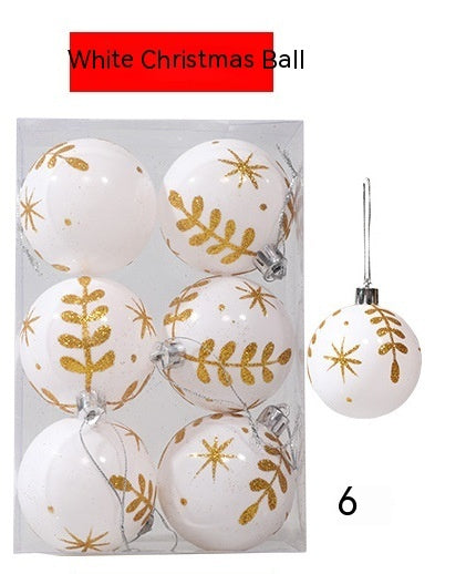 6cm Christmas Balls Arrangement