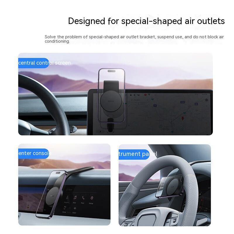 Magnetic Bendable Car Phone Holder/Charger